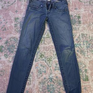 True Religion Dark Blue Skinny Jeans